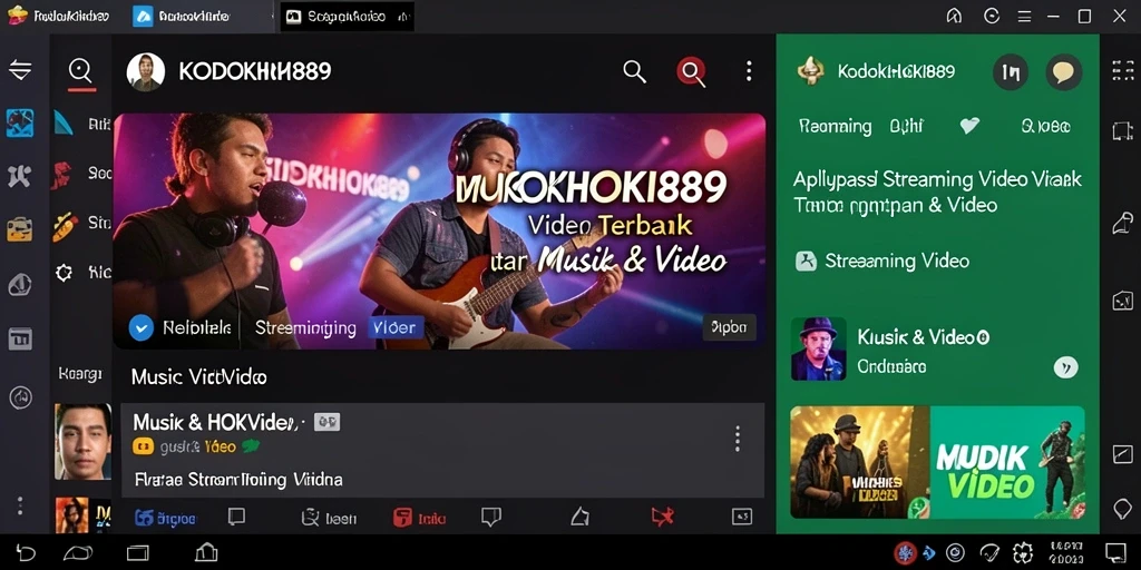 Antarmuka KODOKHOKI889 yang menarik dan mudah digunakan.